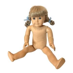 Retired American Girl Pleasant Company KIRSTEN DOLL 18” + Hair Ribbons